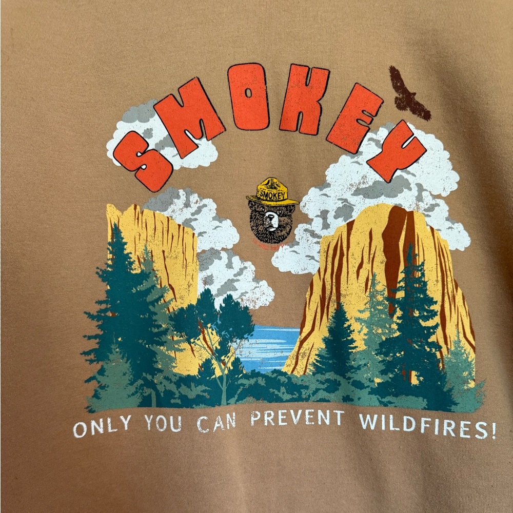 Smokey Bear Sweater - vintage look - Picture 2 of 6
